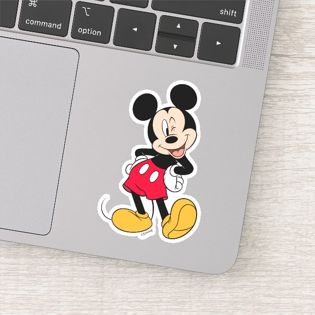 Sticker Mickey Mouse Wink (Détail)