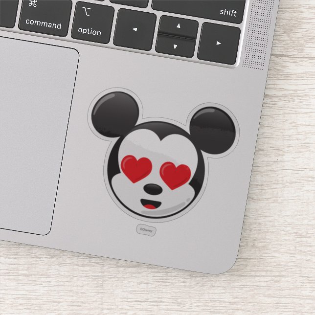 Sticker Mickey tendance | In Love Emoji (Détail)