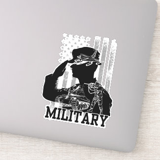 Sticker Militaire