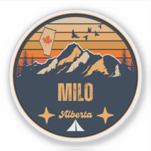 Sticker Milo, Alberta