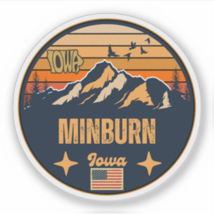 Sticker Minburn, Iowa