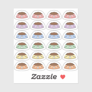 Sticker Mini alimentation Rappel de chat Animaux de compag