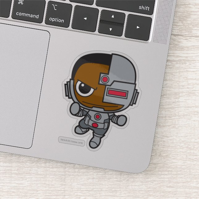Sticker Mini Cyborg (Détail)