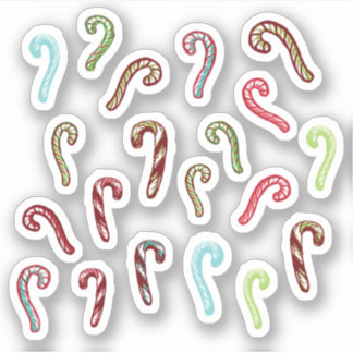 Sticker Mini Sucres de canne 18 chiffres