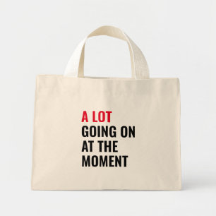 Sticker Mini Tote Bag