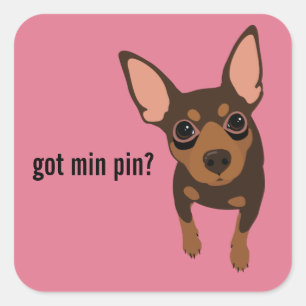 Sticker Miniature Pin (Chocolat)
