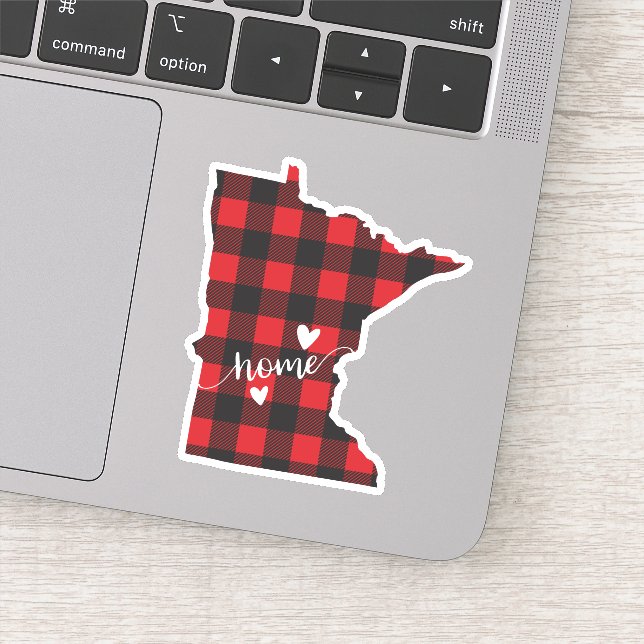 Sticker Minnesota Plaid Buffalo (Détail)