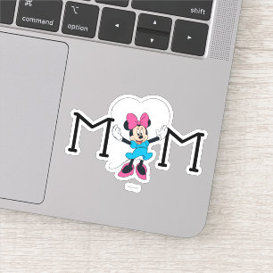 Sticker Minnie Mouse - Maman, Je T'Aime Tant !