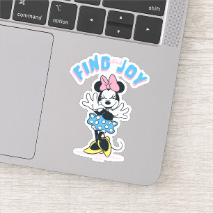 Sticker Minnie Mouse Trouvez Votre Joie