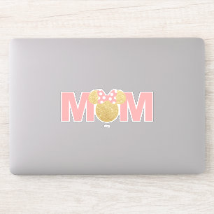 Sticker Minnie Or et rose - Maman