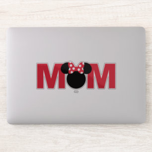 Sticker Minnie   Rouge et blanc - Maman