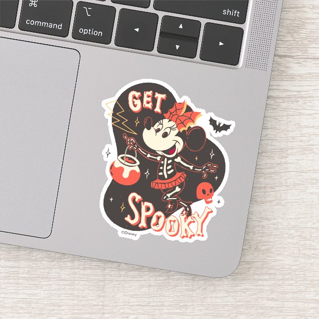 Sticker Minnie Souris Soyez Éffrayant (Détail)