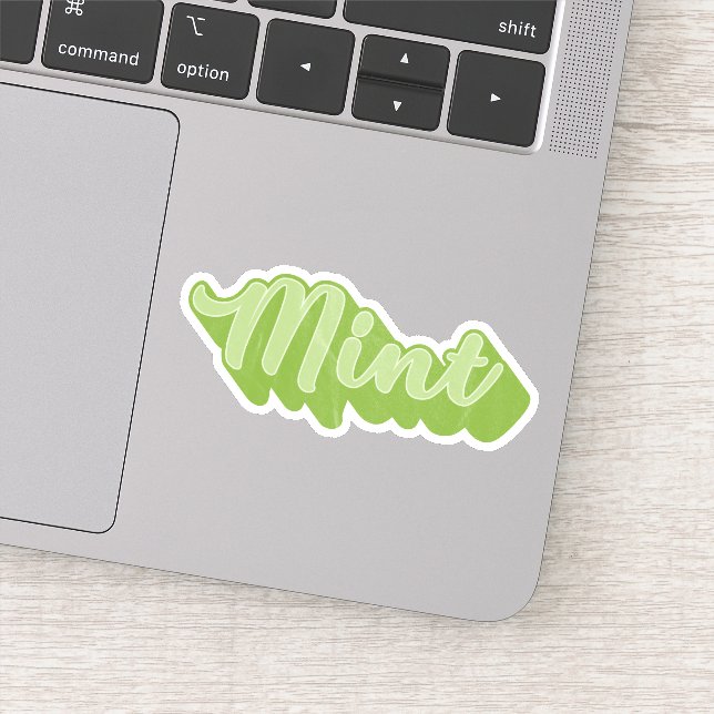 Sticker MINT, Manchester, dialecte anglais d'argot (Détail)