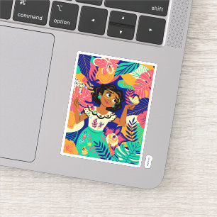 Sticker Mirabel d'Encanto   Graphique floral