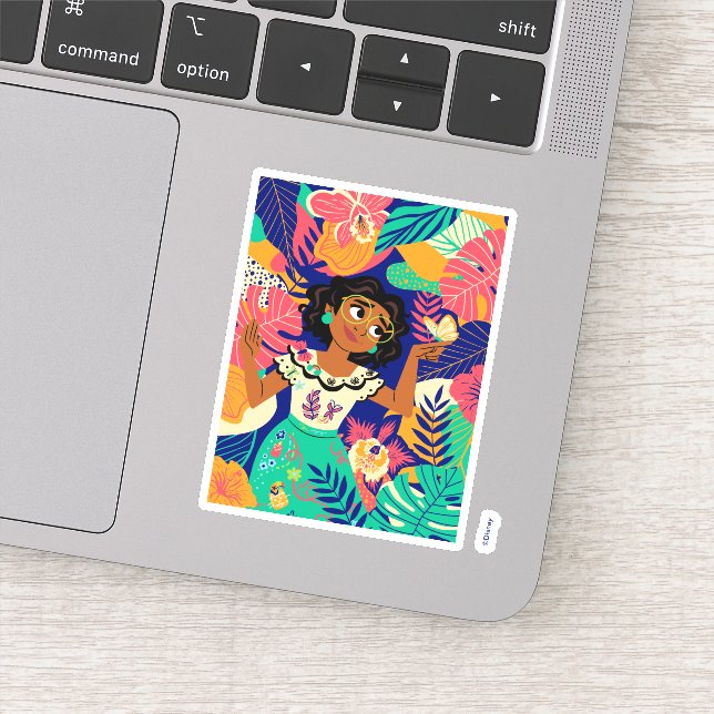 Sticker Mirabel d'Encanto | Graphique floral (Détail)