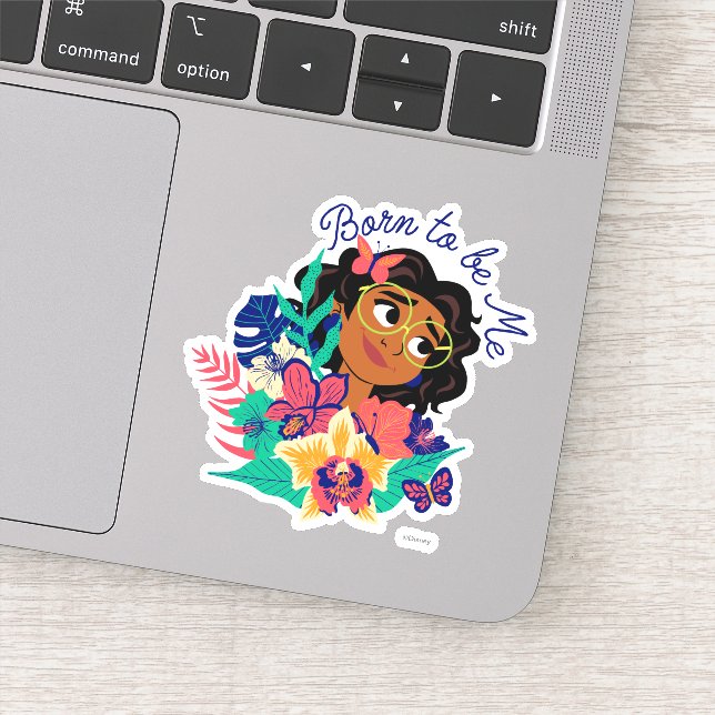 Sticker Mirabel d'Encanto | Né pour être moi Floral Graphi (Détail)