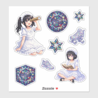 Sticker Mirabella’s Sparkle World – Kaleidoscope & Holo