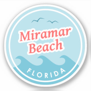 Sticker Miramar Beach Floride