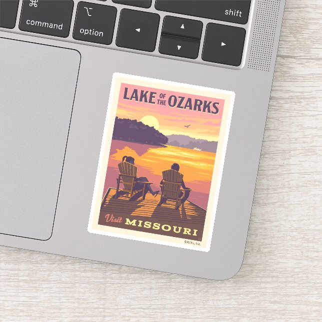 Sticker Missouri | Lac des Ozarks (Détail)
