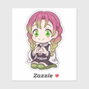 Sticker Mitsuri Kanroji Chibi Amour