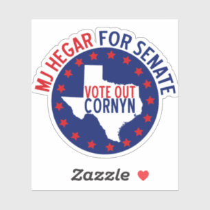 Sticker MJ Hegar pour le Sénat