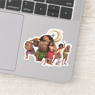 Sticker Moana et Crew