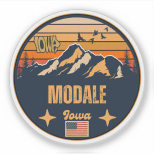 Sticker Modale, Iowa