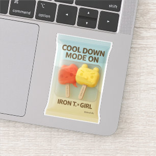 Sticker Mode de Refroidissement : Jouet d'Amis de Glace Ar
