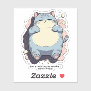 Sticker Mode Minimum Activé – Humeur Relatable