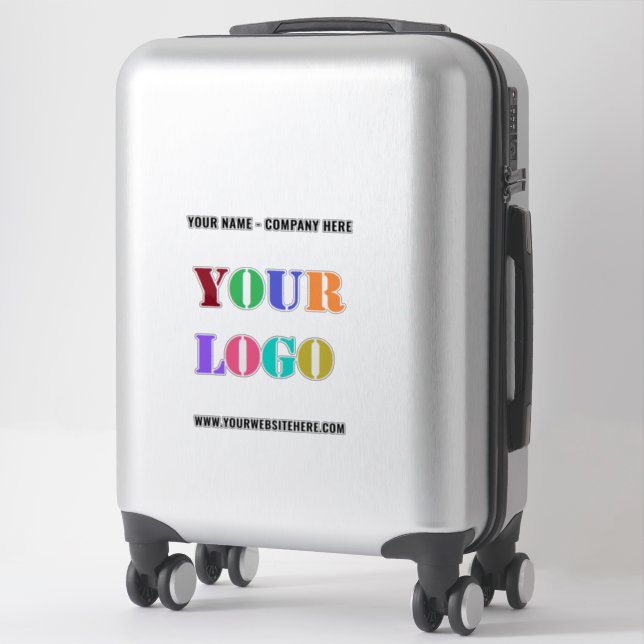 Sticker Modèle d'autocollant professionnel du logo personn (Sur valise)