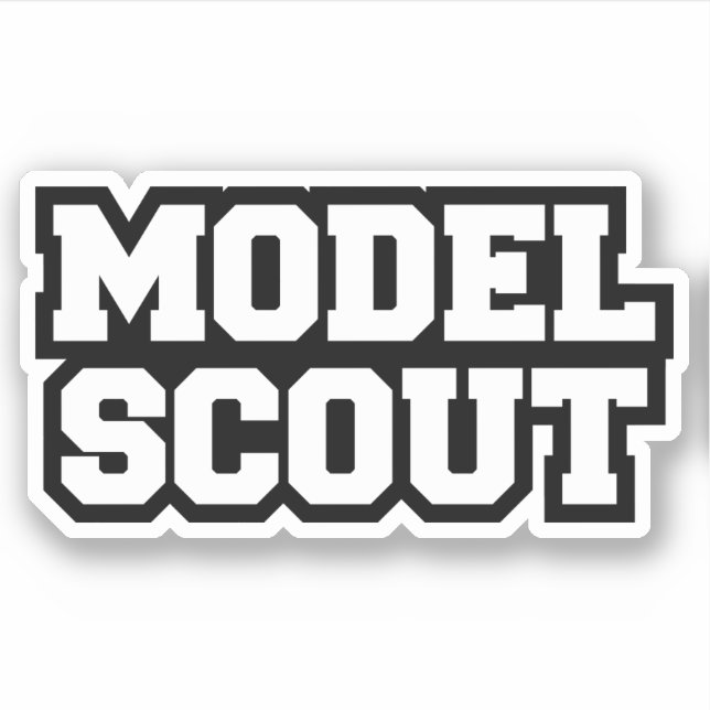 STICKER MODÈLE DE SCOUT (Devant)