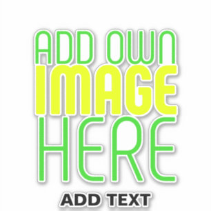 STICKER MODÈLE DE TEXTE D'IMAGE SIMPLE ET CLAIR MODERNE