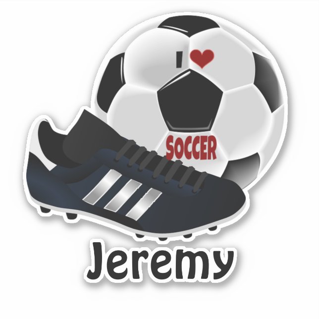 Sticker Modèle populaire de conception de football (Devant)