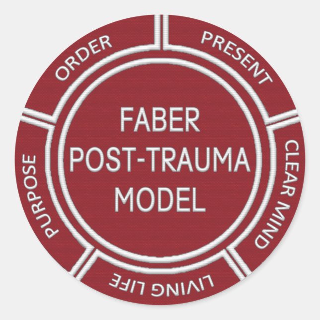 Sticker modèle post-trauma Faber (Devant)