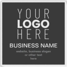 Modèle promotionnel simple pour le logo de votre e