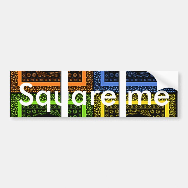 Sticker Modèle voiture pare-chocs (Devant)