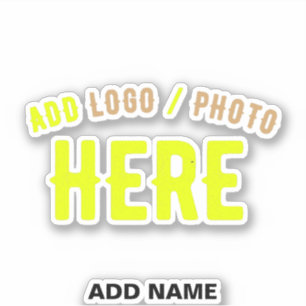 STICKER MODERNE MODERNE PERSONNALISABLE CLAIR VÉRIFIÉ