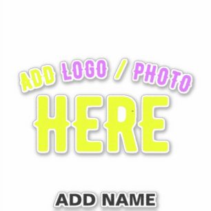 STICKER MODERNE MODERNE PERSONNALISABLE CLAIR VÉRIFIÉ