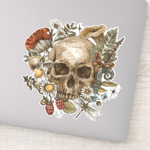 Sticker Mois crâne
