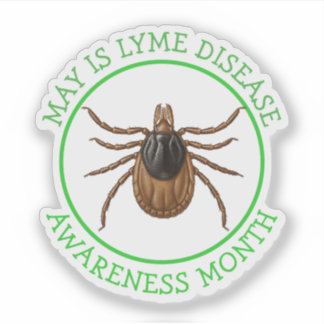 Sticker Mois de la sensibilisation à la maladie de Lyme | 