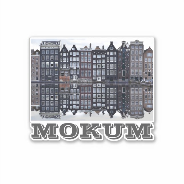 Sticker Mokum (Amsterdam) (Devant)