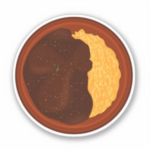 Sticker Mole de poulet mexicain
