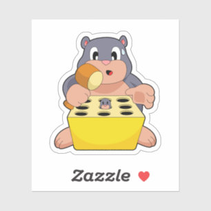 Sticker Mole Game