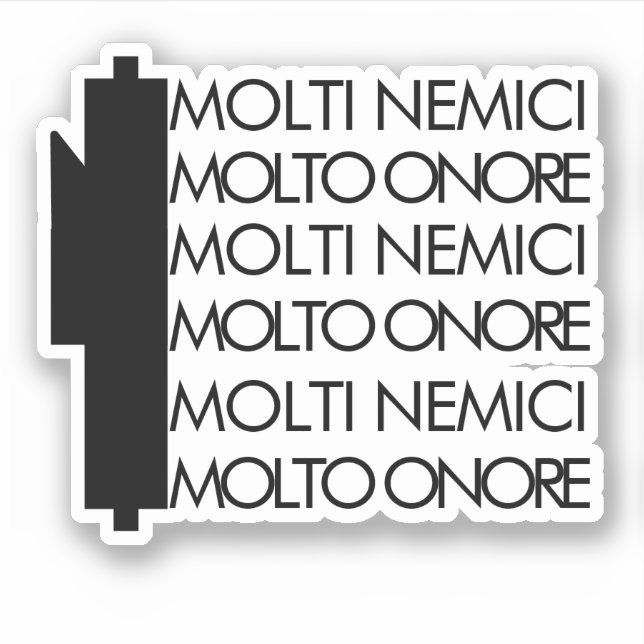 STICKER MOLTI NEMICI (Devant)