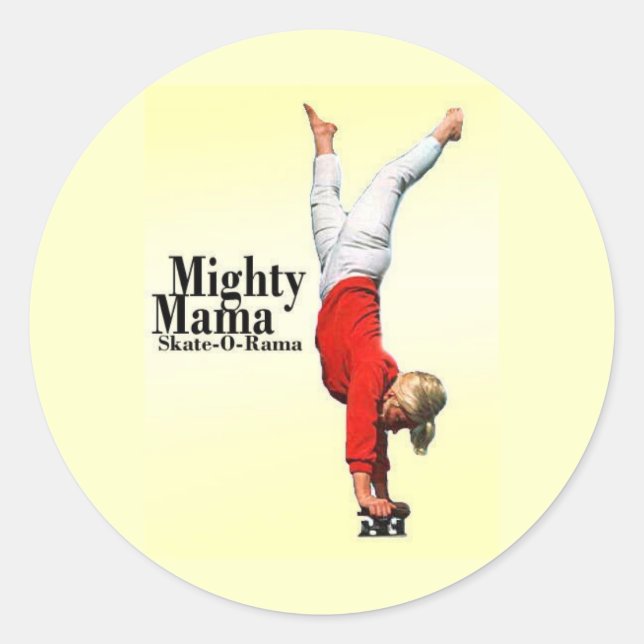 Sticker Moms Skateboard (Devant)
