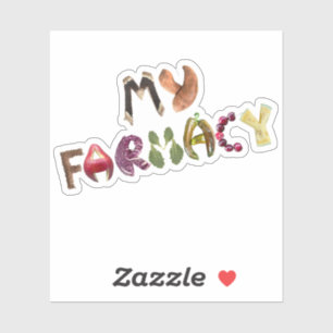 Sticker Mon agriculture - Aliments sains