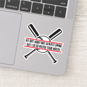 Sticker Mon Garçon Ne Sourra Peut-Être Pas, Mais Je Le Fai