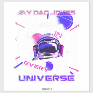 Sticker Mon Père Blague - Dans Chaque Univers