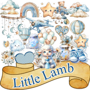 Sticker Mon Petit Agneau