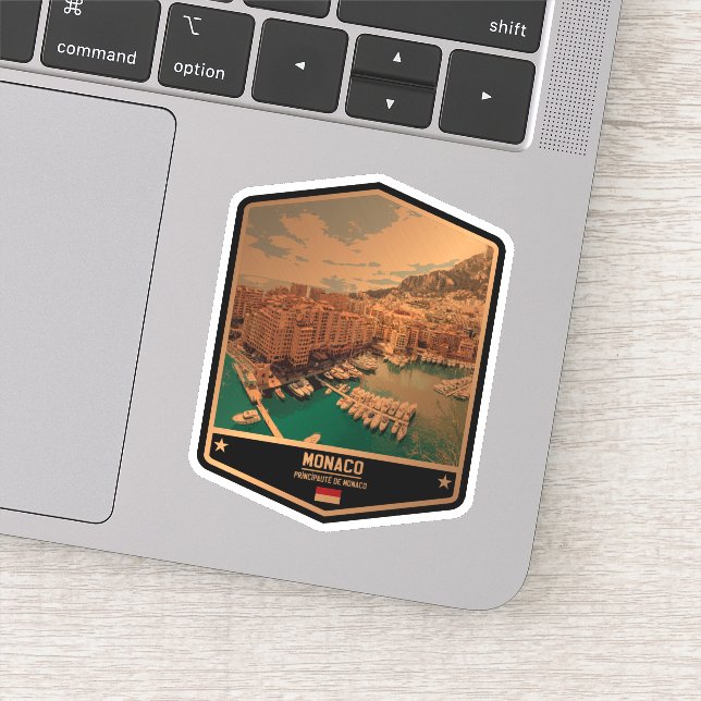 Sticker Monaco (Détail)